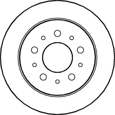 National NBD1257 - Brake Disc www.autospares.lv