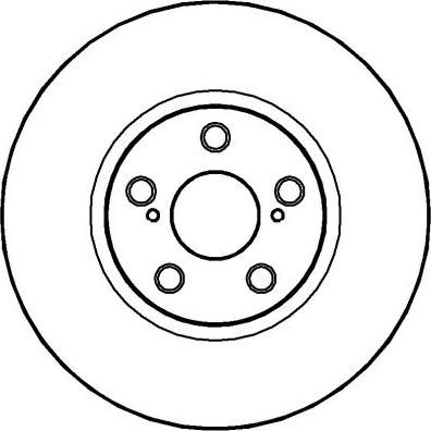 CAR 563439J-1 - Тормозной диск www.autospares.lv