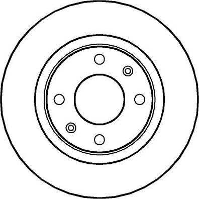 NATIONAL NBD121 - Тормозной диск www.autospares.lv