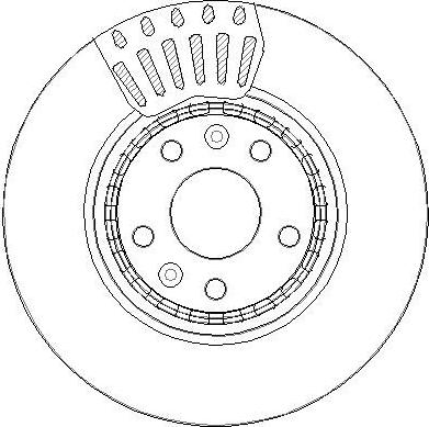 Triscan 92-R1076PRCA - Bremžu diski www.autospares.lv