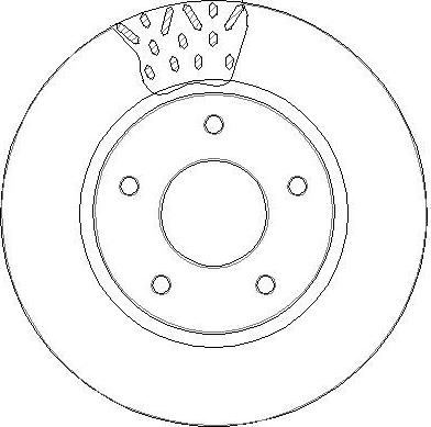 Pagid 8DD355119961 - Bremžu diski www.autospares.lv