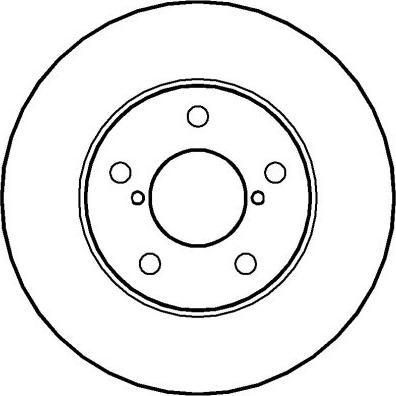 National NBD851 - Brake Disc www.autospares.lv