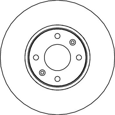 National NBD887 - Тормозной диск www.autospares.lv