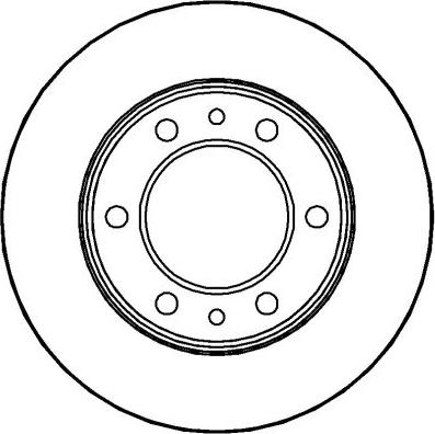 National NBD342 - Bremžu diski www.autospares.lv