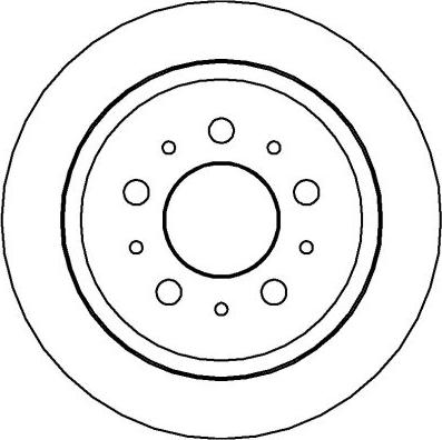 National NBD318 - Brake Disc www.autospares.lv