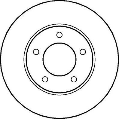 Blue Print ADJ134352 - Bremžu diski www.autospares.lv