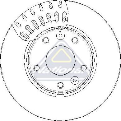 National NBD2513 - Bremžu diski www.autospares.lv