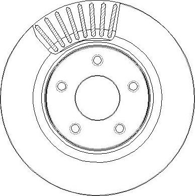 National NBD2068 - Bremžu diski www.autospares.lv