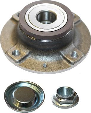 NATIONAL NBK1040 - Подшипник ступицы колеса, комплект www.autospares.lv