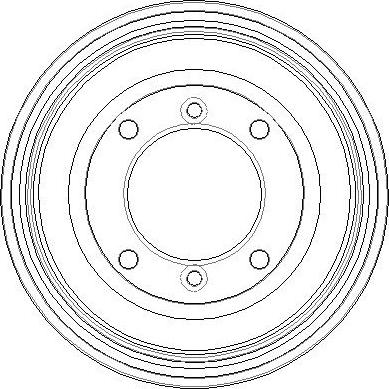 National NDR050 - Bremžu trumulis www.autospares.lv