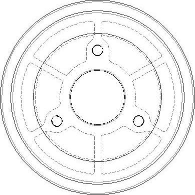 National NDR031 - Тормозной барабан www.autospares.lv