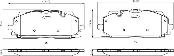 National NP3009 - Bremžu uzliku kompl., Disku bremzes autospares.lv