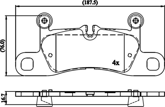 National NP3039 - Bremžu uzliku kompl., Disku bremzes www.autospares.lv