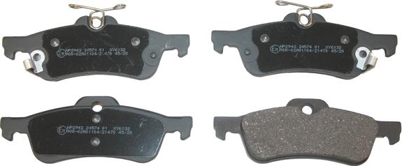 NATIONAL NP2943 - Brake Pad Set, disc brake www.autospares.lv