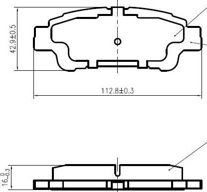 National NP2989 - Bremžu uzliku kompl., Disku bremzes autospares.lv