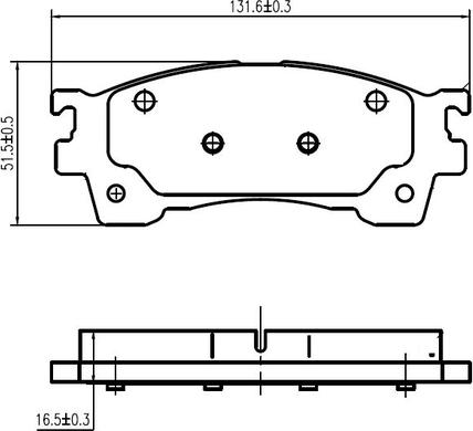 National NP2986 - Bremžu uzliku kompl., Disku bremzes autospares.lv