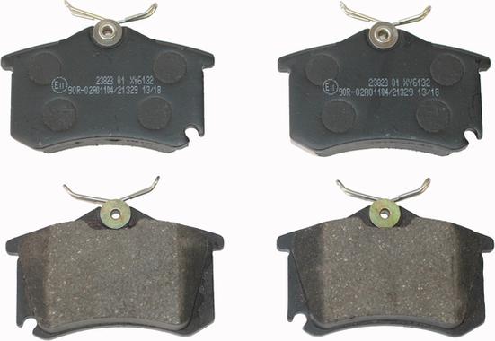 National NP2503 - Brake Pad Set, disc brake www.autospares.lv