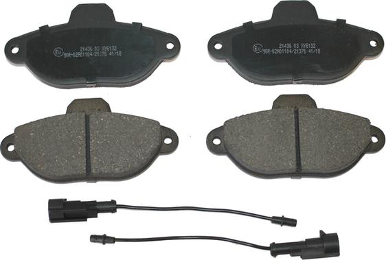 National NP2694 - Brake Pad Set, disc brake www.autospares.lv