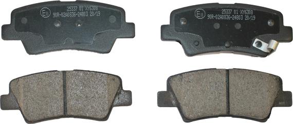 National NP2691 - Brake Pad Set, disc brake www.autospares.lv