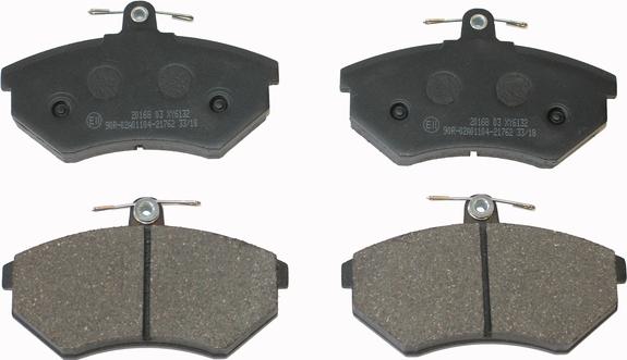 National NP2600 - Brake Pad Set, disc brake www.autospares.lv