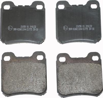 National NP2046 - Brake Pad Set, disc brake www.autospares.lv