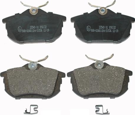 National NP2041 - Brake Pad Set, disc brake www.autospares.lv