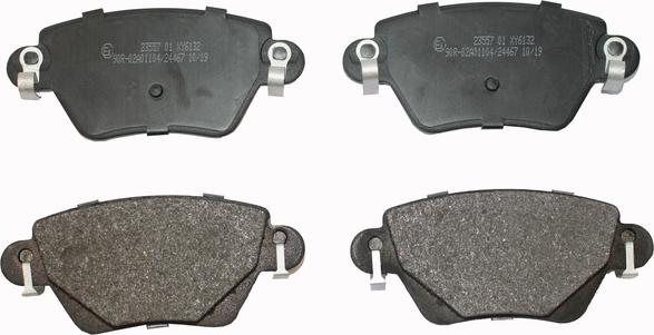 National NP2017 - Brake Pad Set, disc brake www.autospares.lv