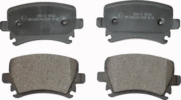 National NP2021 - Brake Pad Set, disc brake www.autospares.lv