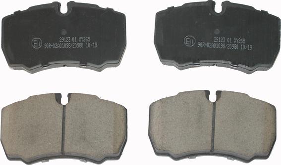 NATIONAL NP2073 - Brake Pad Set, disc brake www.autospares.lv