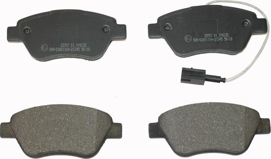 National NP2142 - Brake Pad Set, disc brake www.autospares.lv