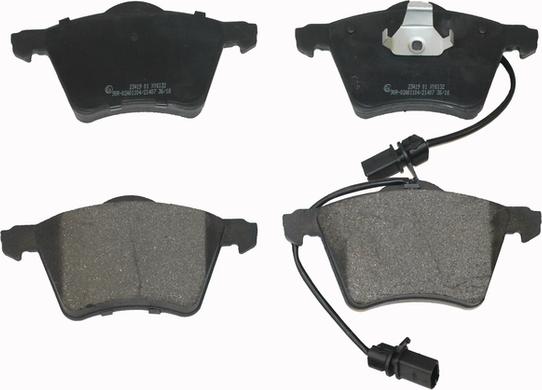 National NP2168 - Brake Pad Set, disc brake www.autospares.lv