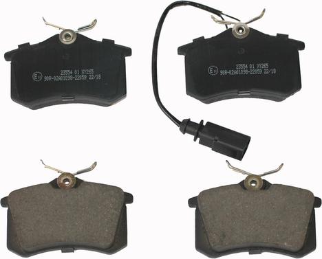 National NP2101 - Brake Pad Set, disc brake www.autospares.lv