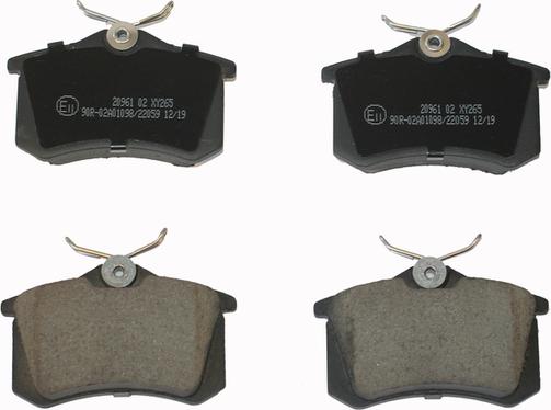 NATIONAL NP2136 - Brake Pad Set, disc brake www.autospares.lv