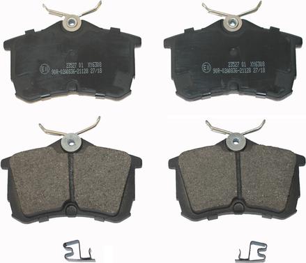 National NP2133 - Brake Pad Set, disc brake www.autospares.lv