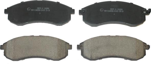 NATIONAL NP2859 - Brake Pad Set, disc brake www.autospares.lv