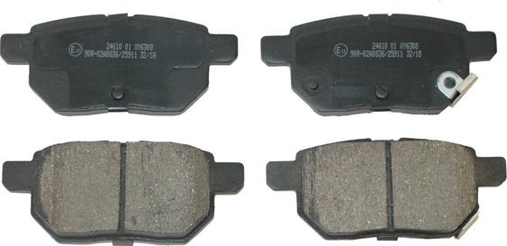 National NP2853 - Brake Pad Set, disc brake www.autospares.lv