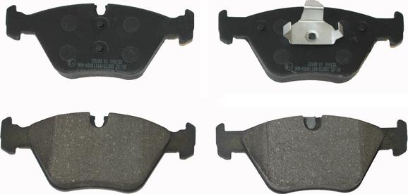 National NP2219 - Brake Pad Set, disc brake www.autospares.lv