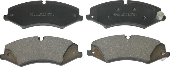 National NP2705 - Brake Pad Set, disc brake www.autospares.lv