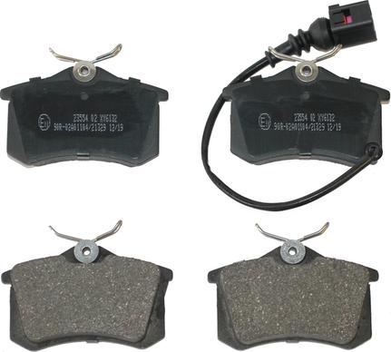 National NP2732 - Brake Pad Set, disc brake www.autospares.lv