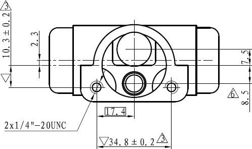 National NWC5058 - Riteņa bremžu cilindrs www.autospares.lv