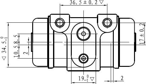 National NWC5057 - Riteņa bremžu cilindrs www.autospares.lv