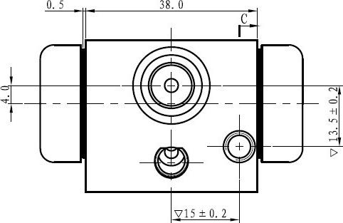 NATIONAL NWC5069 - Riteņa bremžu cilindrs www.autospares.lv