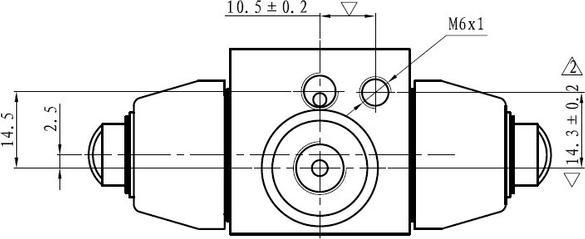 National NWC5067 - Riteņa bremžu cilindrs www.autospares.lv