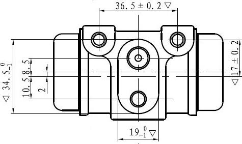 National NWC5004 - Riteņa bremžu cilindrs www.autospares.lv