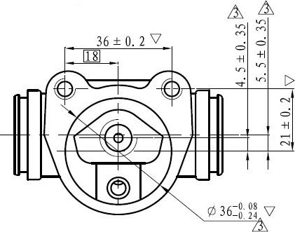 National NWC5008 - Riteņa bremžu cilindrs www.autospares.lv