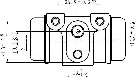 National NWC5016 - Riteņa bremžu cilindrs www.autospares.lv