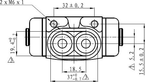 National NWC5026 - Riteņa bremžu cilindrs autospares.lv