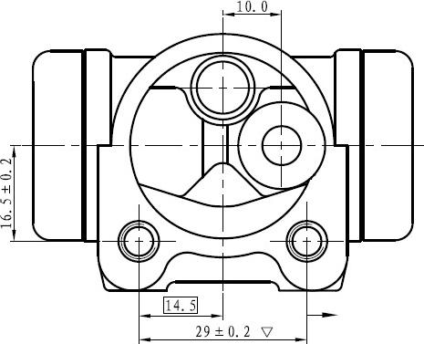 NATIONAL NWC5020 - Колесный тормозной цилиндр www.autospares.lv