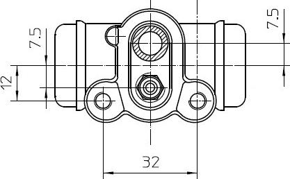 National NWC5077 - Riteņa bremžu cilindrs autospares.lv