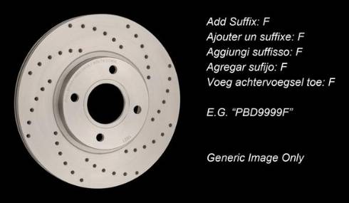 NATIONAL PBD021 - Brake Disc www.autospares.lv